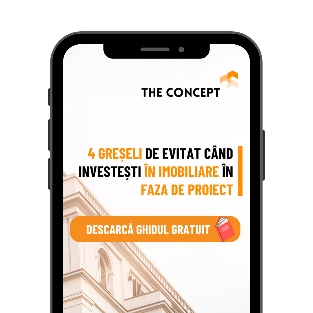 THE CONCEPT EBOOK - 4 greșeli de evitat când investești în imobiliare în faza de proiect